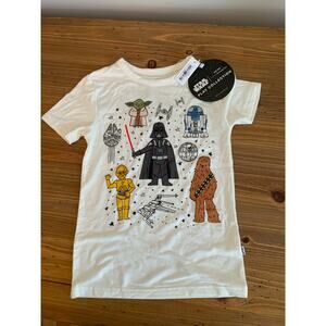 Little Sleepies Star Wars Classic Graphic Tee Shirt Size 12-18 mo new Bamboo